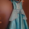 Robe de princesse turquoise